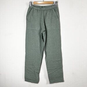 Prana Women’s XS June Day‎ Pant Pull On Organic Cotton Hemp Green Beach Resort